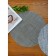 Serving napkin on the table “DI”, D = 38 cm, beige color