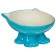 Ceramic “Kisa” bowl on a stand-laps 200 ml Blue