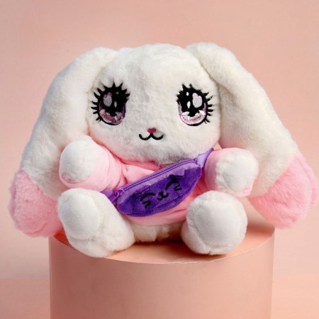 Soft toy "sleep and soyons" Bunny with a handbag-2