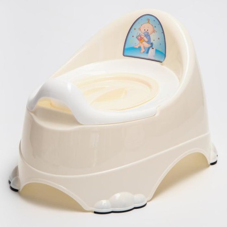 Children's pot of Baby-Comfort, Milk color, MIX sticker