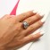 Ring with pearls "Trend" Pandora, color silver, dimensionless