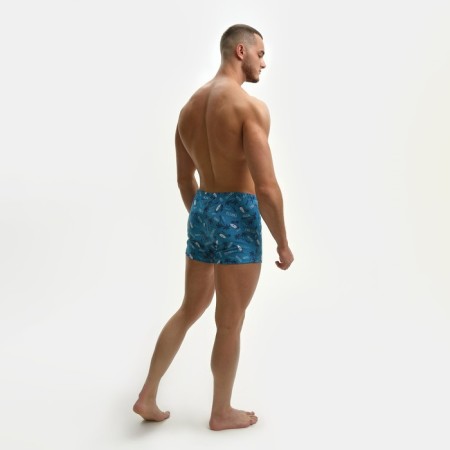 Male swimming trunks, green/blue color, size 48-4