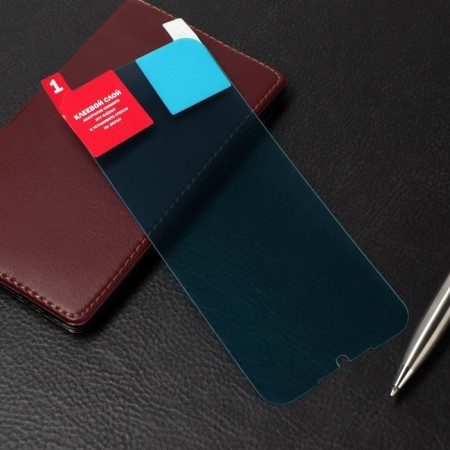 Krutoff protective glass, for itel a49, hybrid, flexible, full glue