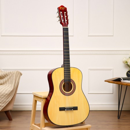 Classic guitar Music Life GQD-H38Y, beige, 97 cm