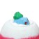 Children's bomb for a bath, red, with a toy, mix, 100 g