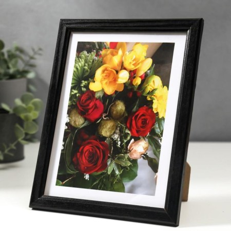 Photo frame 15x20 cm (7N68) black (plastic screen)-2