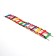 Toy for birds "ladder with beads", 12 steps
