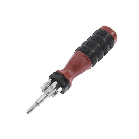 A screwdriver with a set of scrap bit, 7 items, 125 mm-2