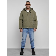 Sports male winter, size 68, khaki color