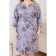 Women's dress, size 52, gray color