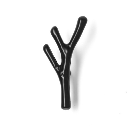 Handle button Cappio "branch", black color-4