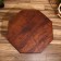 Journal table 85x85x31 cm, mankid tree