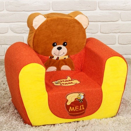 Soft toy "Bear chair", Mix color-8