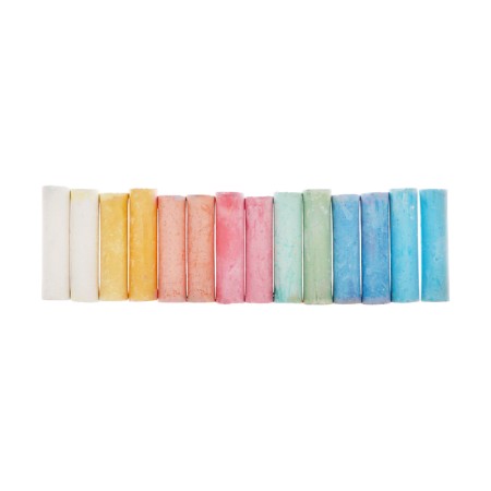 Color are colored for asphalt 14 pieces, 7 colors calligrata top, cylinder, length 80 +/- mm, diameter - 20mm-4