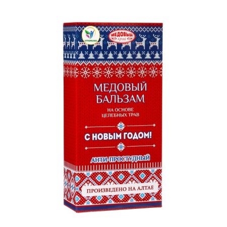 New Year's honey balm Altai "Anti-Prostuda", 250 ml-1