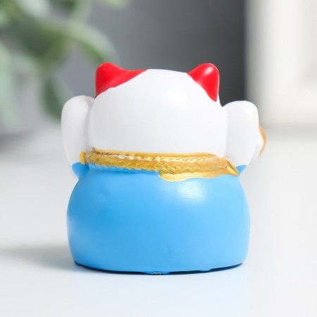 Polystone souvenir "Mani-Neko with bells" mix 4x3.5x3.5 cm-4