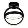 Lamp 2512/2BK LED 12W 4000k black 20x21 cm Bayerlux