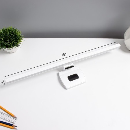 Lamp for the screen "Aura" LED 5W 3000K-6000K 201LM RA85 USB white 10.4x6.5x50cm-9