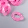 Decor for creativity Plastic "Ring for the chain" pink pastil set 25 pcs 2.3x1.65 cm