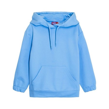 Children's sweatshirt, turquoise color, height 110 cm