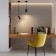 Suspension lamp Elektrostandard, Drop LED 8.1 W, 70x50X440 mm, IP20, white, black color