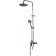 Shower system Mixline 546107, tropical shower, shower set, brass, chrome