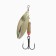 Spinning spinning namazu alleria, 11 g, brass color