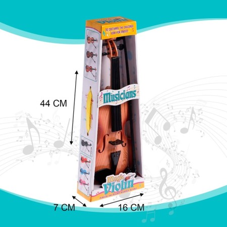 Musical toy "Violin. Maestro ", sound effects, color light brown-4
