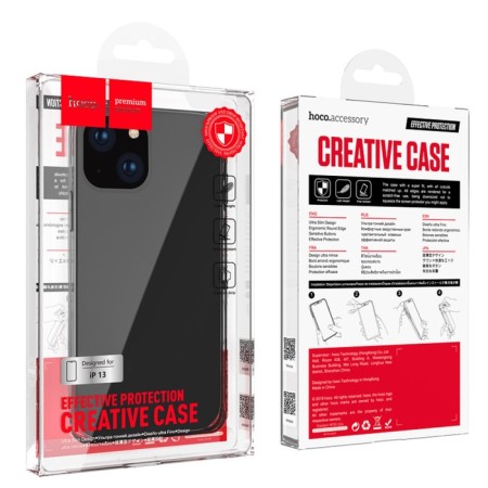 Hoco Czech, for iPhone 13, polyurethane (tpu), thickness 1 mm, black-7