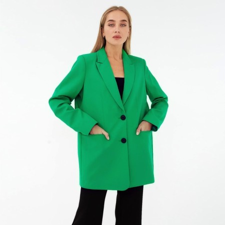 Jacket female mist size 40-42, green color