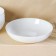 A set of dining plates Luminarc Diwali Shells, 800 ml, D = 20 cm, glass ceramics, 6 pcs, white color