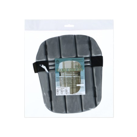 Protective, universal knee pads, 19 × 16.5 cm, gray-5