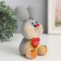 Growing gift grass "Hare gray"