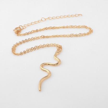 Piece "Snake" elegant, color gold-3