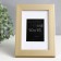 Photo frame Plastic "Gloria" 10x15 cm, with a pass, gold