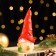 Spend of decorative "Fairytale Dwarf", 5.2x5.8x13.2 cm, red