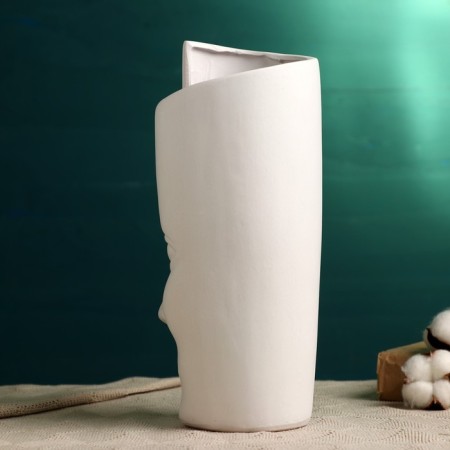 Kashpo - Vase "Moonstone" White 30*12*13cm-2
