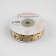Figure tape "Flower", 18 mm, 9 ± 0.5 m, beige color