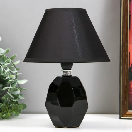 Hell lamp "Jacqueline" E14 40W Black 18x18x24 cm Risalux