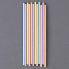 The tubes for the cocktail 