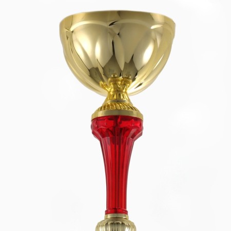 Cup 131C, award figure, gold, a stone stand, 21 × 7 × 6 cm.-4