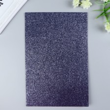 Foamiran glitter Magic 4 Hobby 2 mm cent. dark blue, 20x30 cm