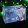 Garland "thread" 20 m, IP20, dark thread, 200 LED, green glow, 8 modes, 220 V