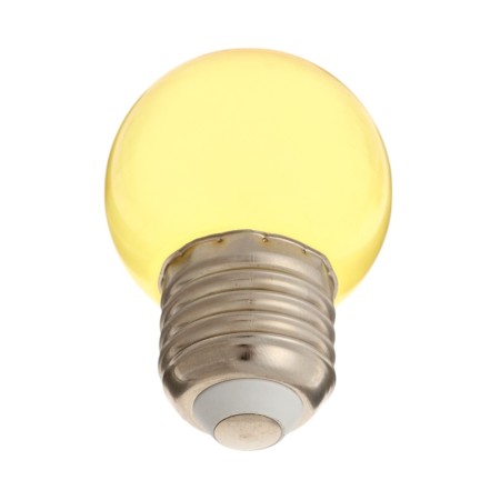 LED lamp, G45, E27, 1.5 W, for BelT-LITA, transparent, yellow, set 10 pcs-3