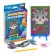 Diamond mosaic with a partial filling on the stand for children "Kotik", 10 x 15 cm