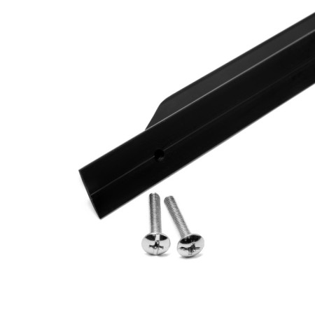 Furniture handle CAPPIO, M/O = 192 mm, length 250 mm, black color-4