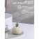 Caramel, 350 ml of liquid soap dispenser for liquid soap, beige color