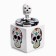Ash for the house is a smokeless "skull", for cigarettes and sticks, 8.5 x 16 cm, black
