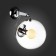 Sconces st. SL550.101.01. Senza. 1x60 watts, E27, 25x35 cm, chromium color