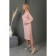 Women's dress, size 46, pink color